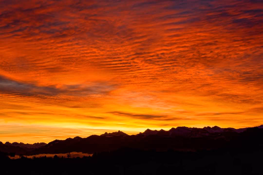 ¿Qué pasó con los colores del cielo?