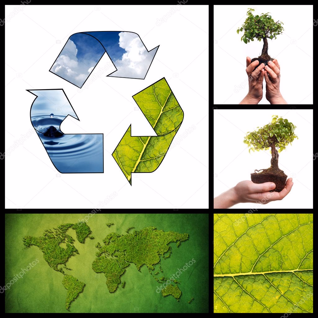 ¿Qué es el collage de la contaminación ambiental?