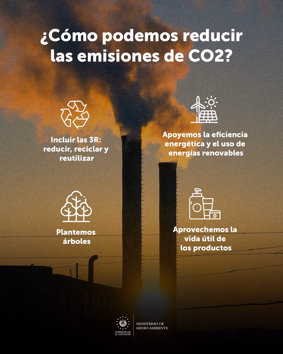 ¿Cómo afecta el dióxido de carbono al medio ambiente?