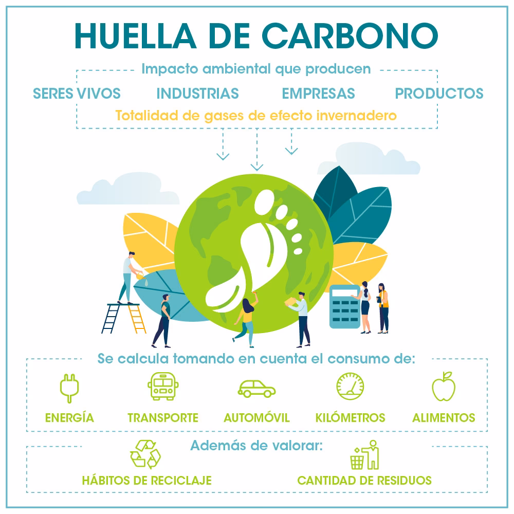 ¿Qué es una huella de carbono sostenible?