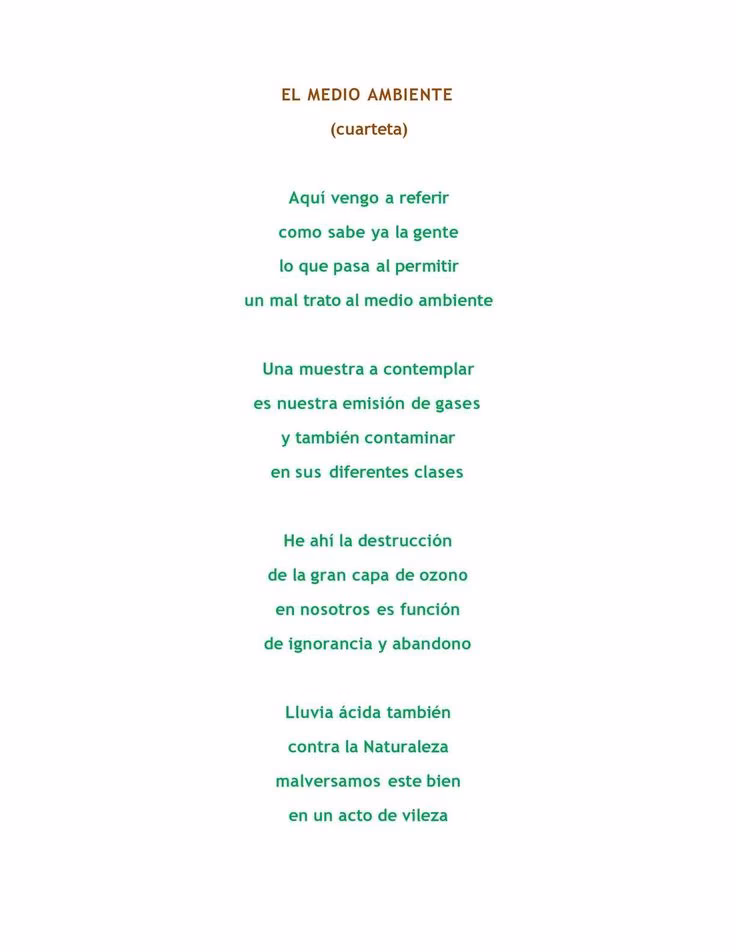 ¿Qué es el ambiente de un poema?