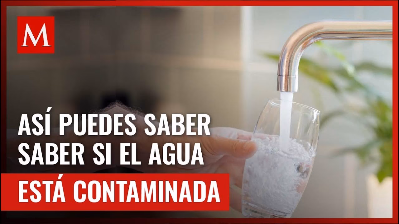 ¿Cómo saber si un agua está contaminada?