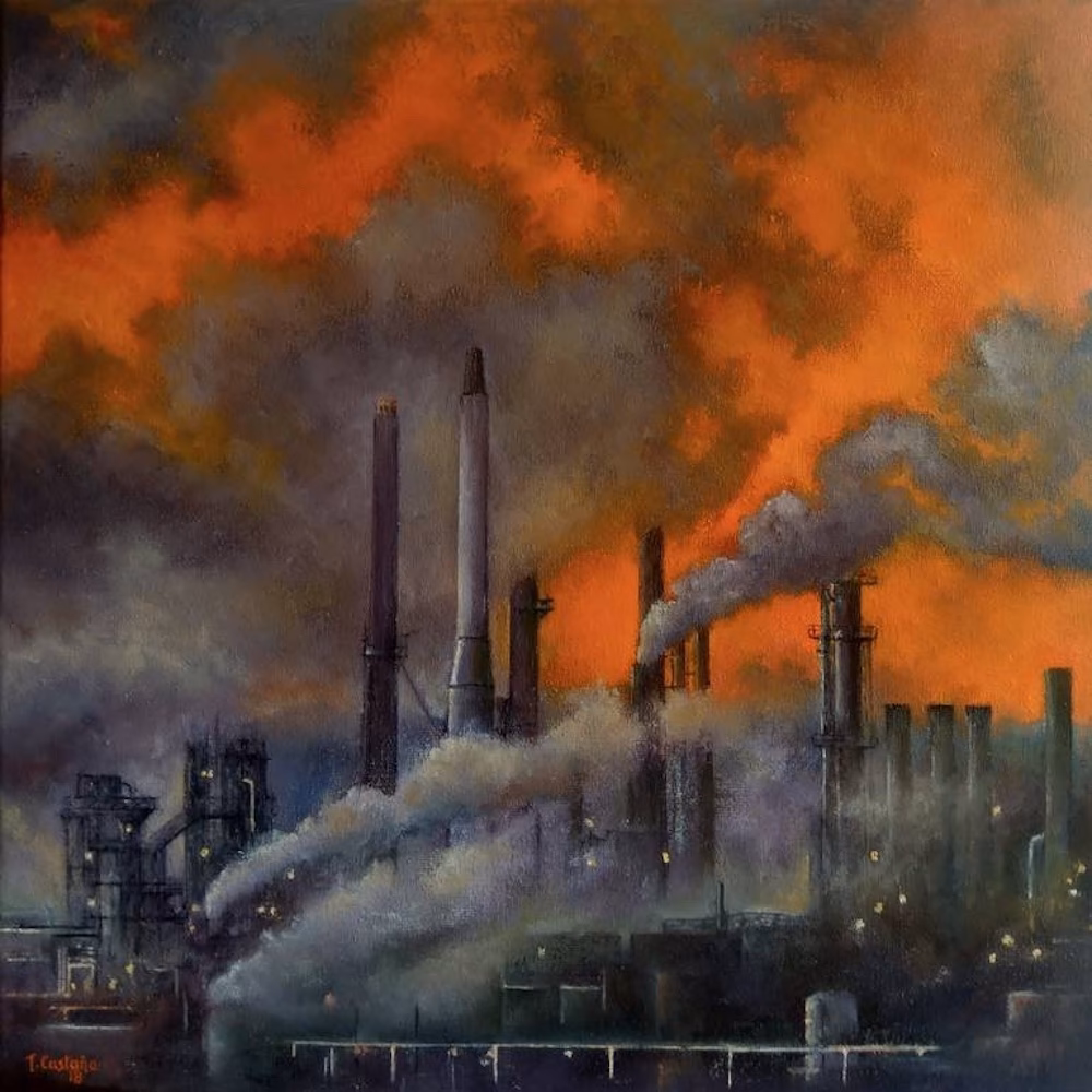 ¿Cómo afecta la pintura a la naturaleza?