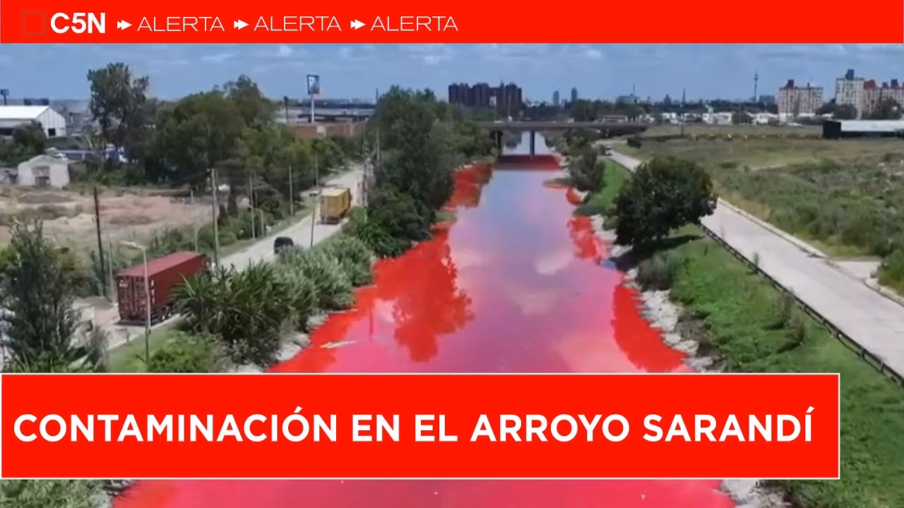 ¿Por qué no se detiene la contaminación en el arroyo Sarandí?