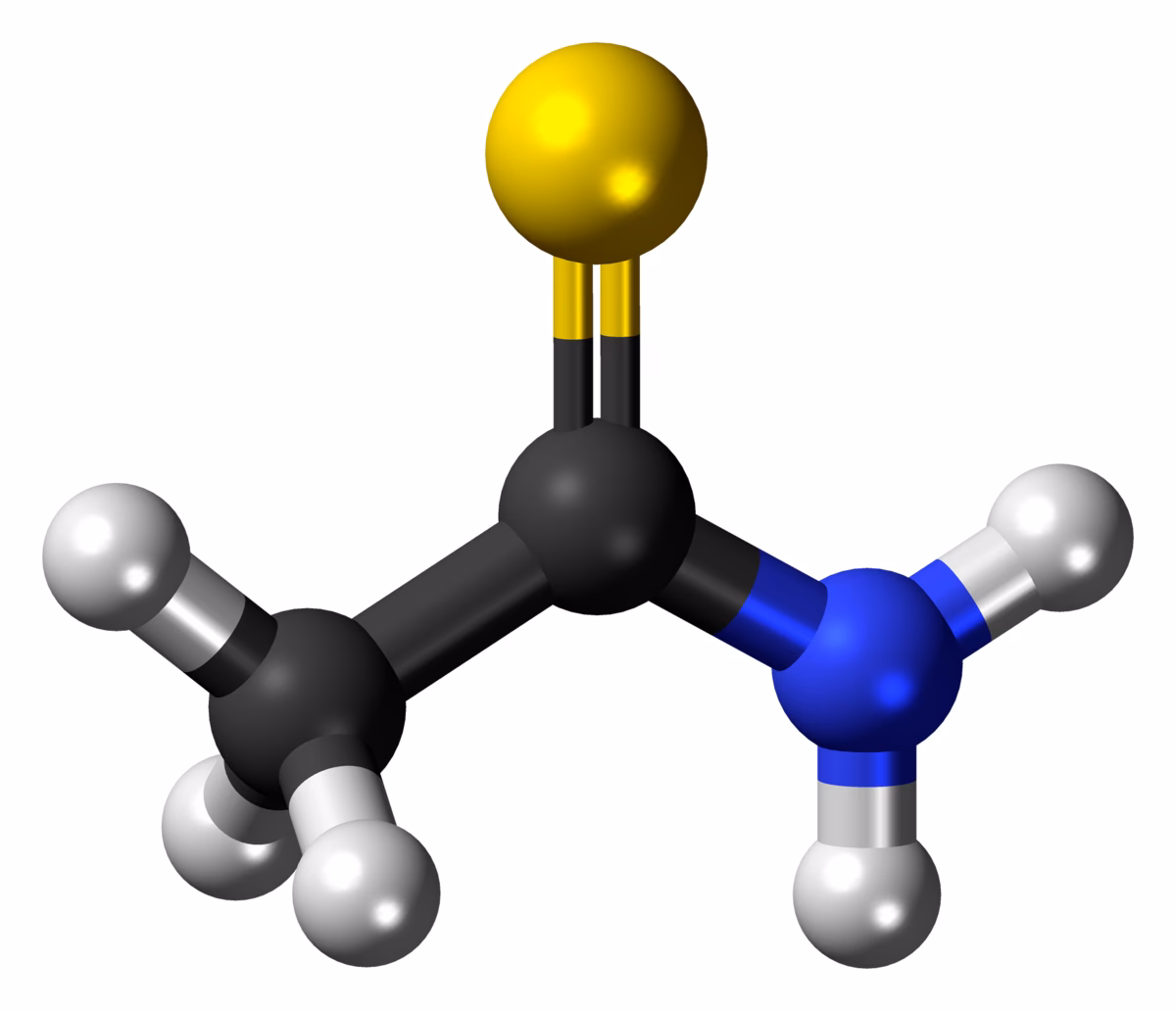 ¿Qué tipo de carcinógeno es la tioacetamida?