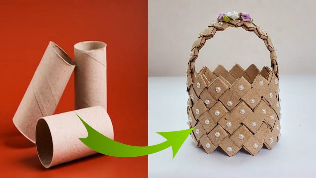 ¿Cómo se puede usar una canasta como estante?