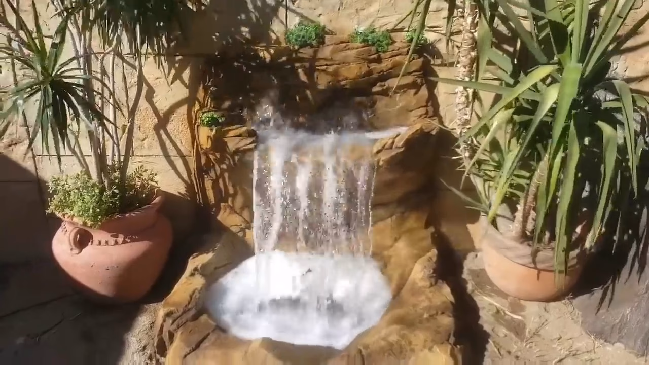 ¿Qué se recomienda para fijar una cascada?