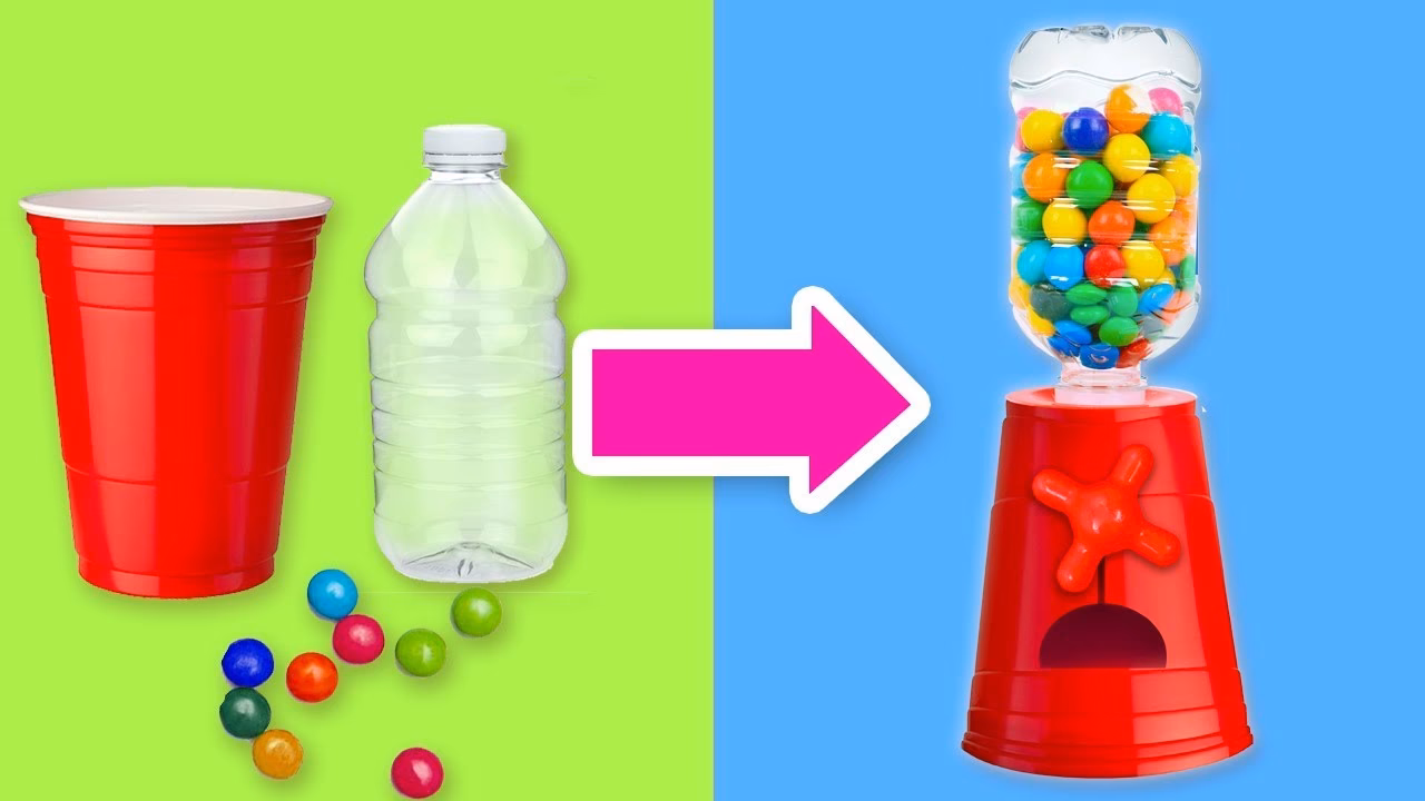 ¿Qué son las máquinas simples con materiales reciclables?