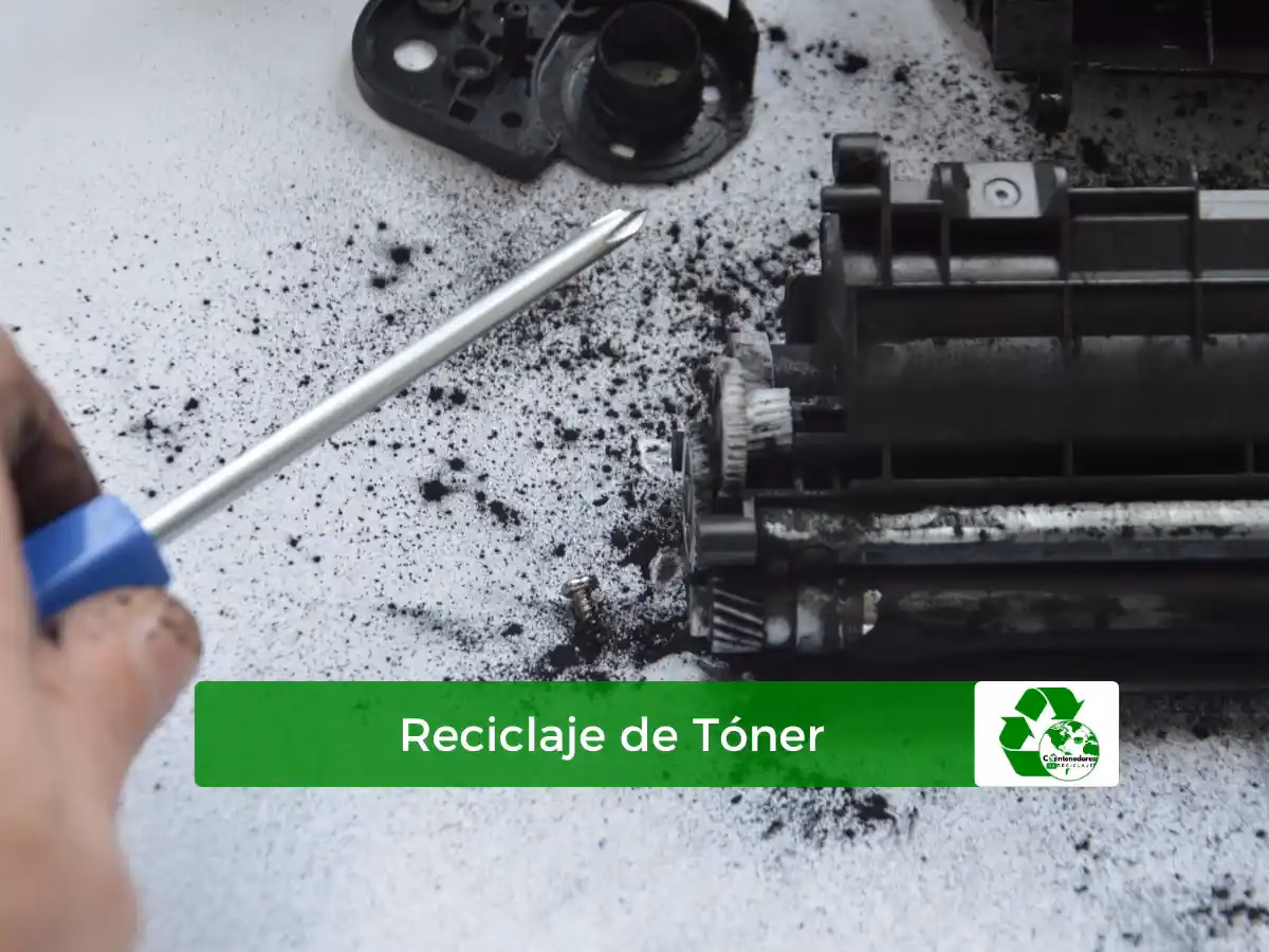 ¿Cómo se reciclan los cartuchos de tóner?