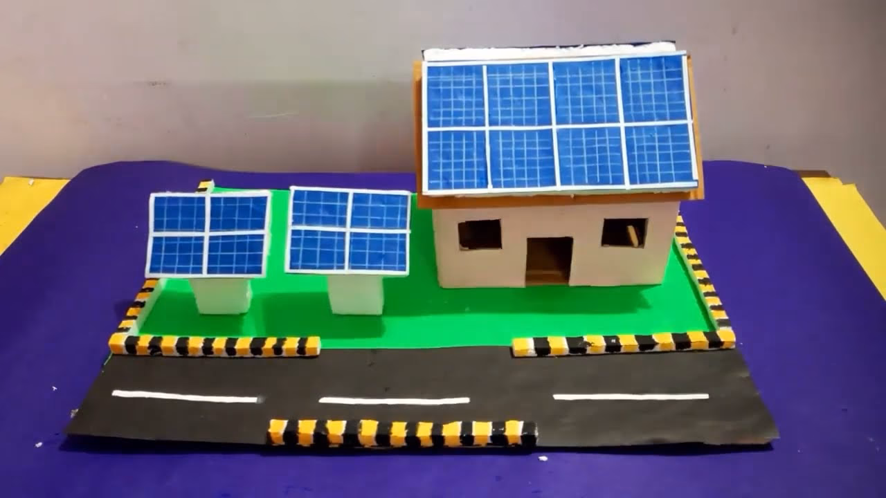 ¿Cómo se fija la placa solar en una maqueta?
