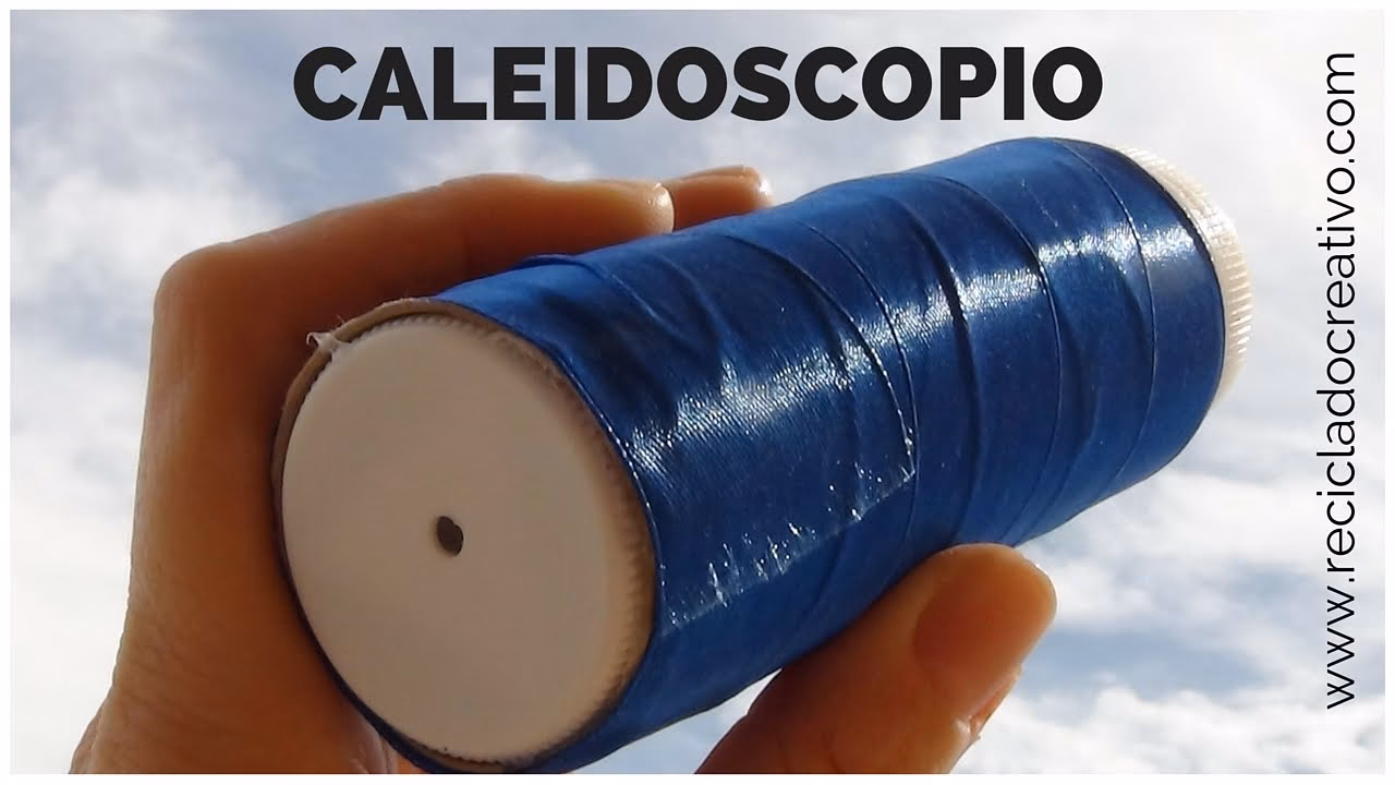 ¿Cómo se hace un caleidoscopio casero?