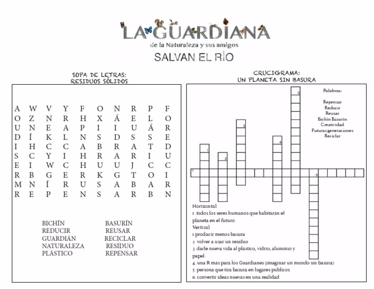 ¿Cómo hacer un crucigrama de Ciencias?