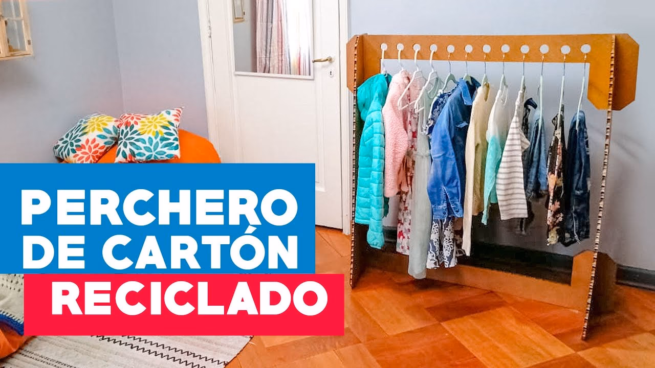 ¿Cómo hacer un perchero de pared?