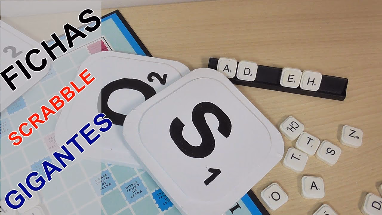 ¿Cómo hacer un tablero de Scrabble plegable?