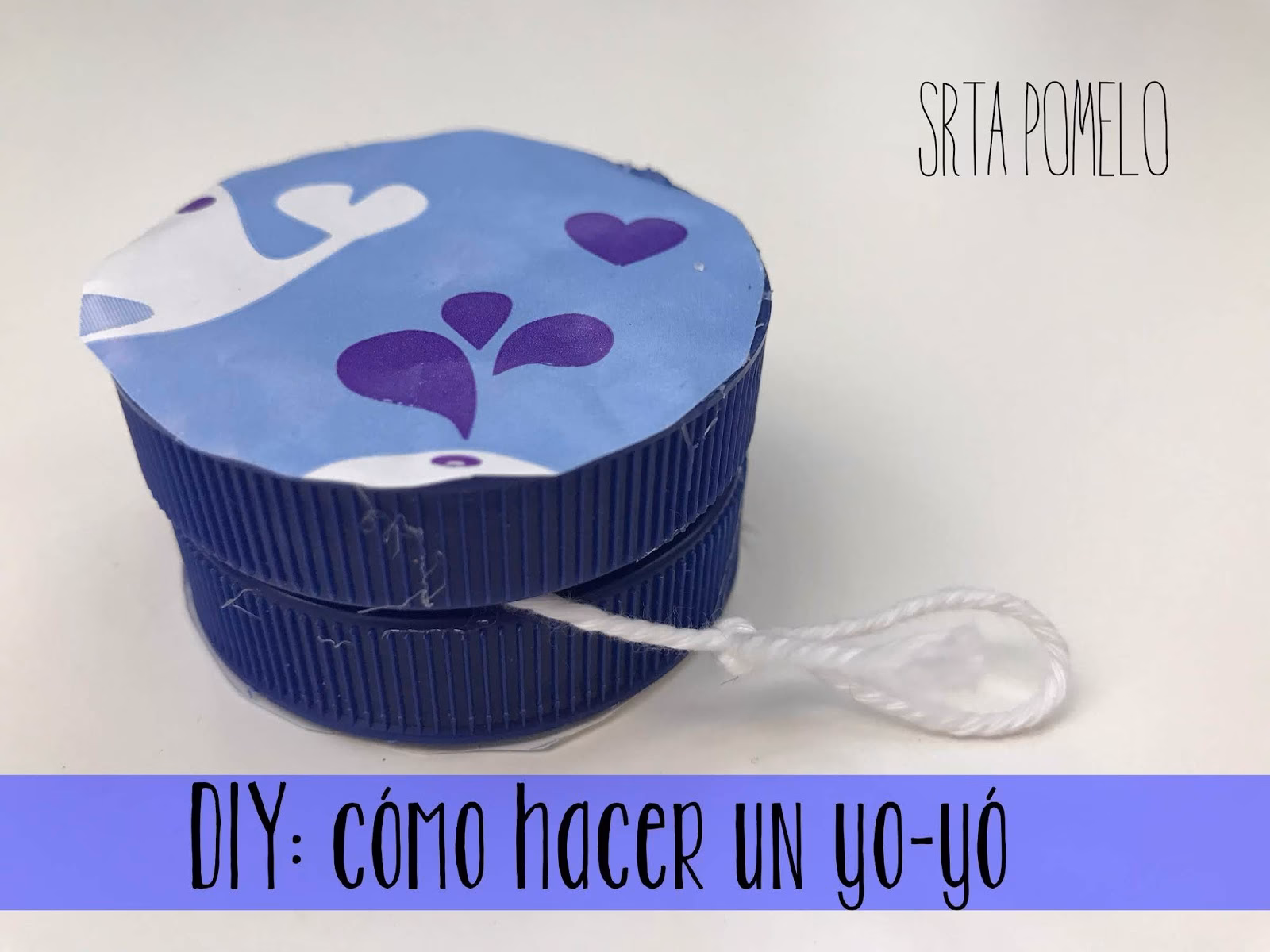 ¿Cómo hacer un yoyo con material reciclado?