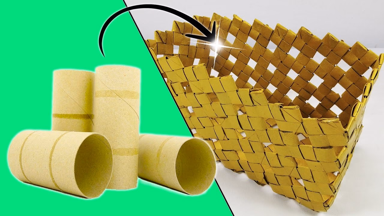 ¿Cómo hacer una cesta de cartón?