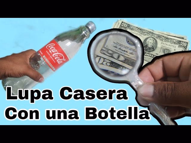 ¿Cómo hacer una lupa casera?