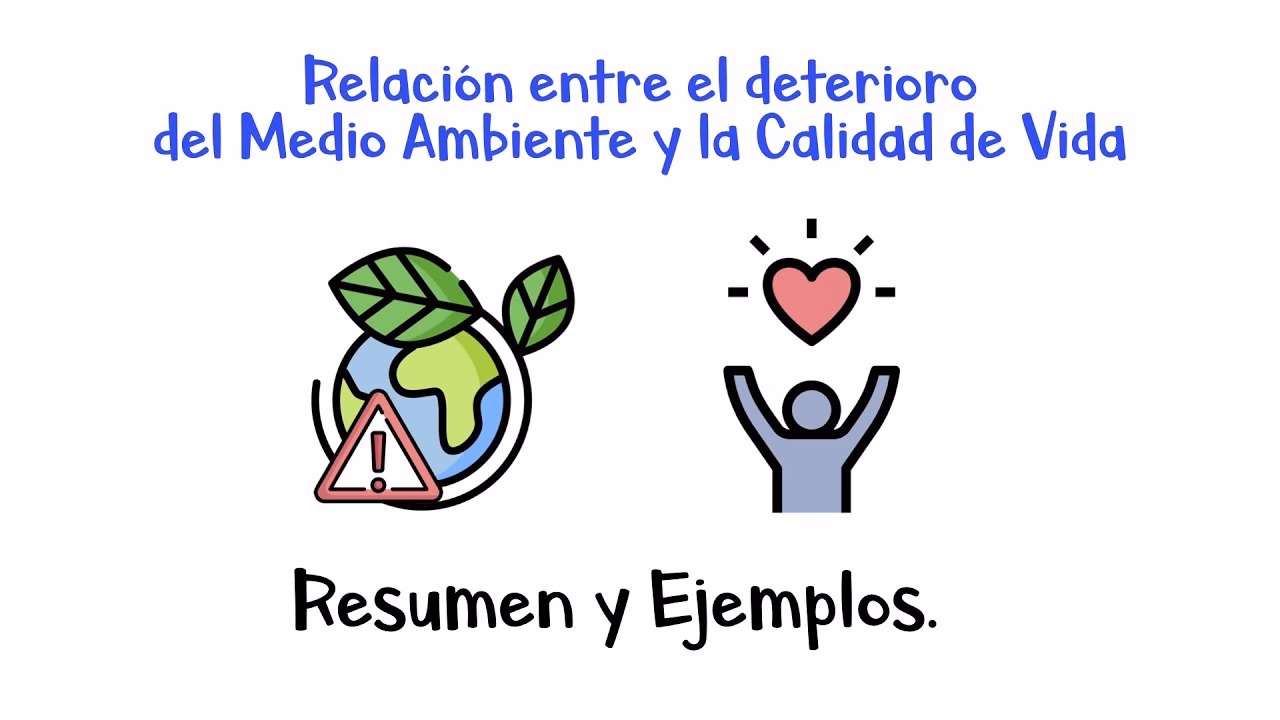 ¿Cómo influye el medio ambiente en la vida de las personas?