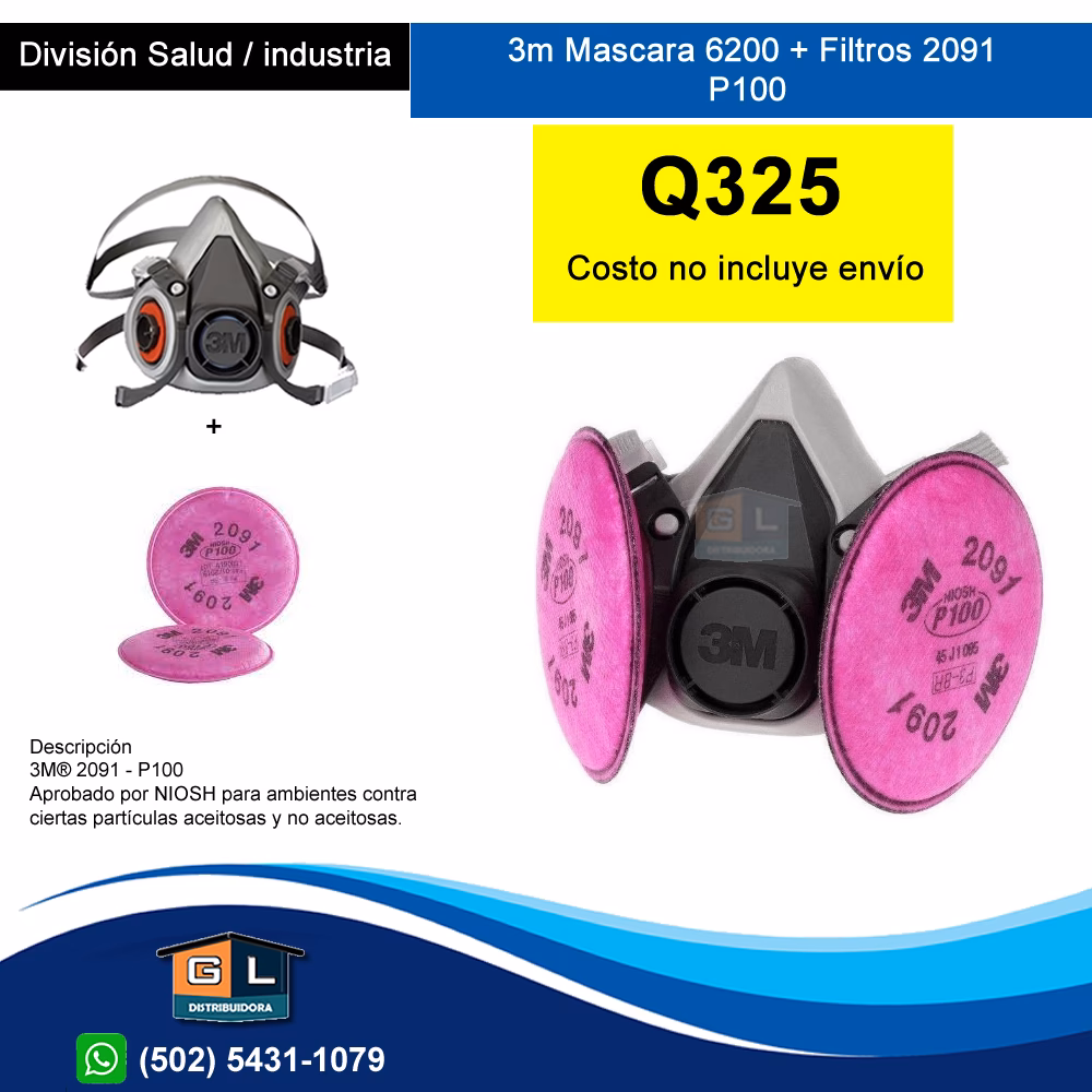 ¿Cómo se almacenan las máscaras?