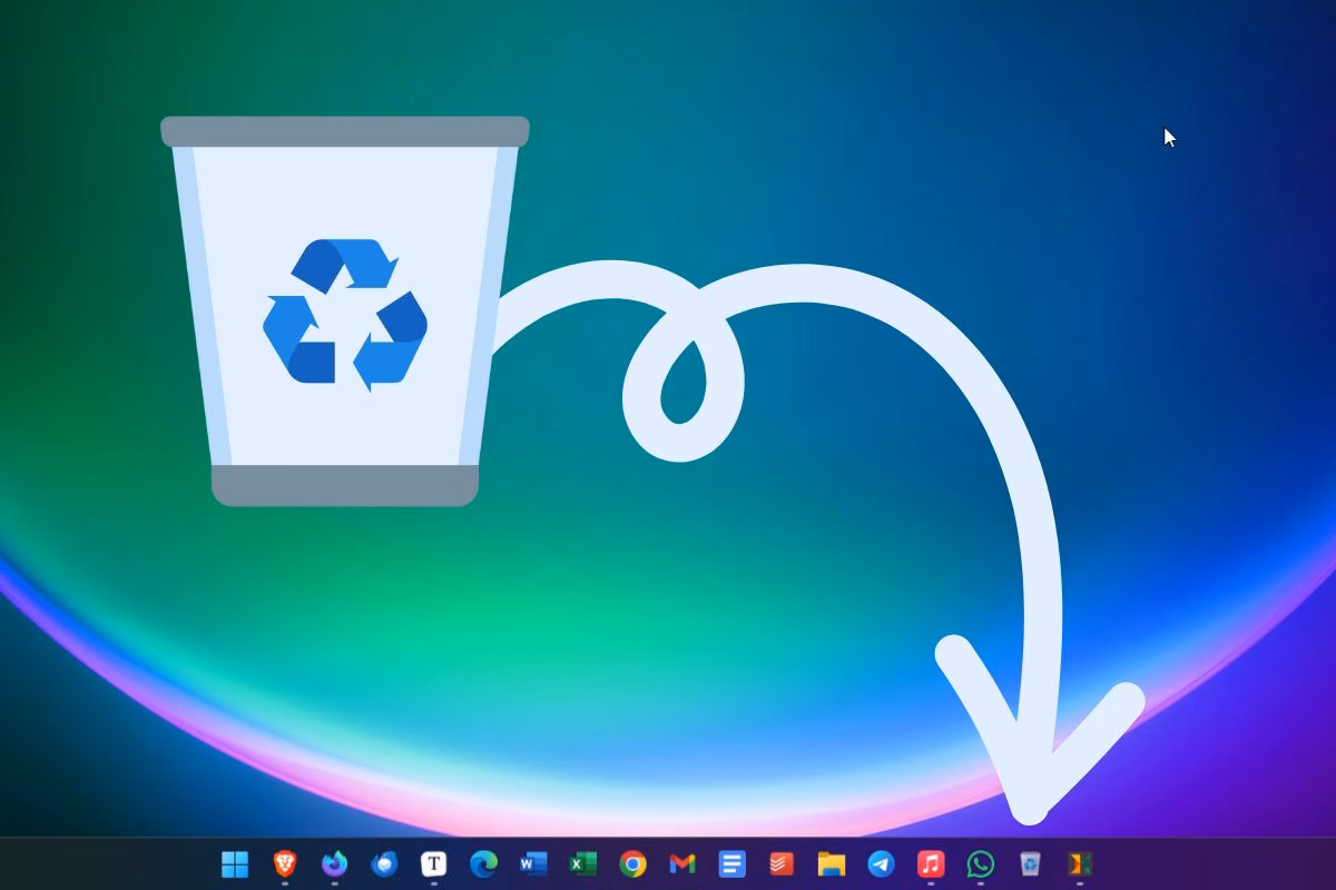 ¿Cómo vaciar la Papelera de reciclaje?