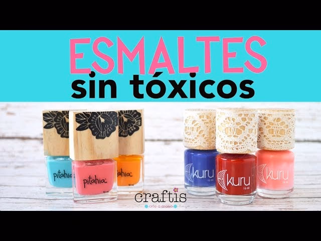 ¿Cuáles son los componentes tóxicos del esmalte?