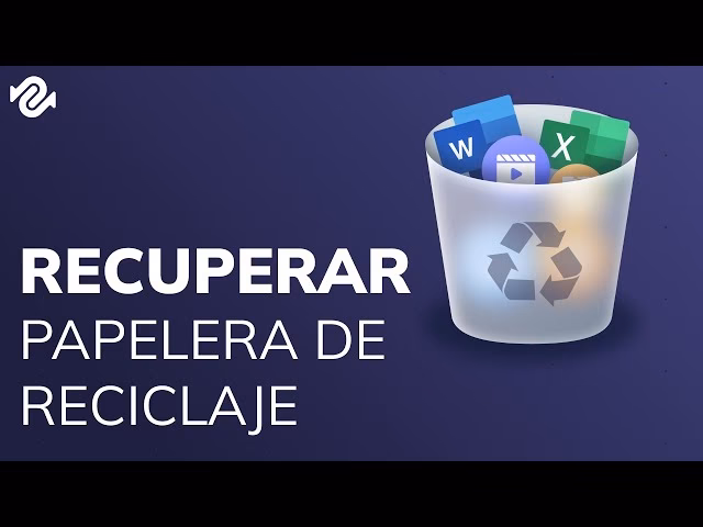 ¿Cómo abrir la Papelera de reciclaje?