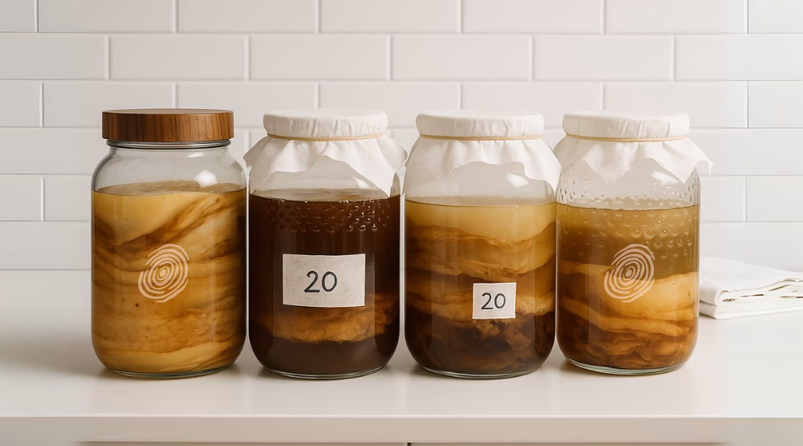 ¿Cómo limpiar una kombucha casera?