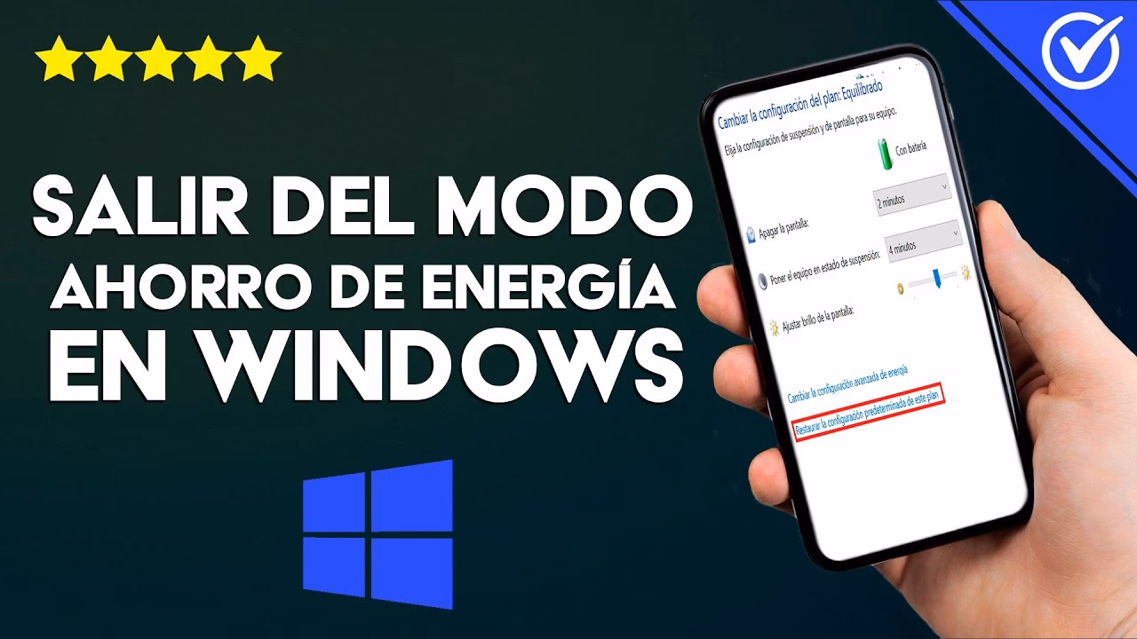 ¿Qué es el modo de ahorro de energía en Windows 10?
