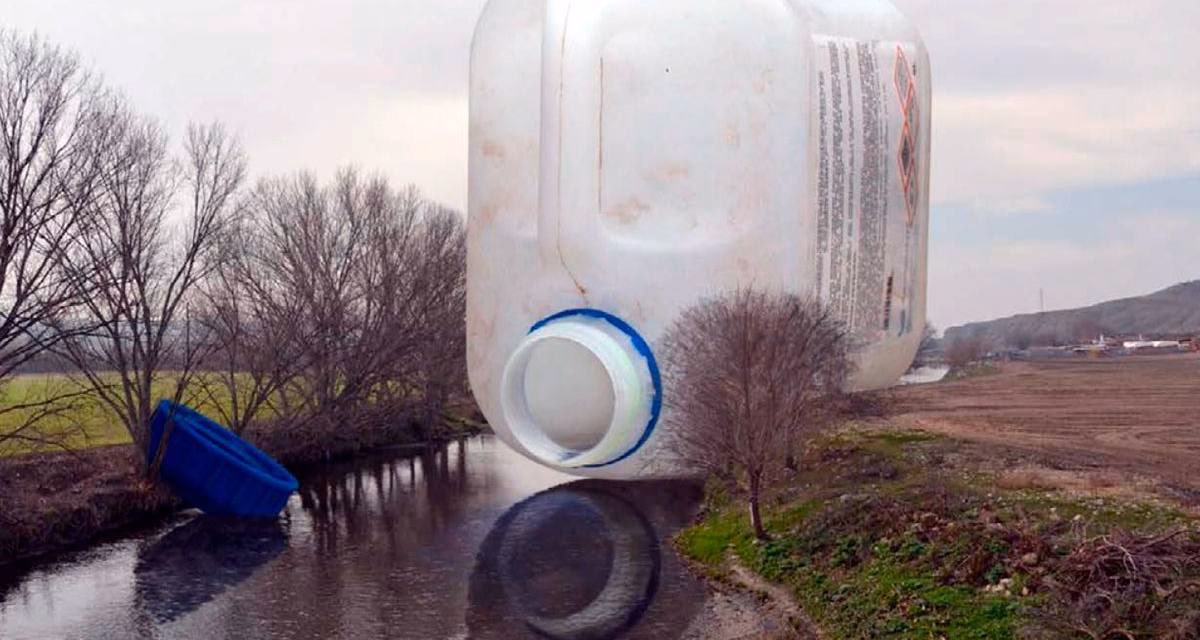 ¿Cuáles son los residuos de glifosato en la ría?