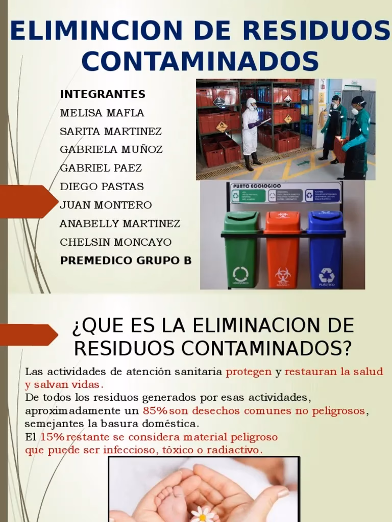 ¿Cómo se deben embalar los objetos punzantes contaminados con residuos químicos?
