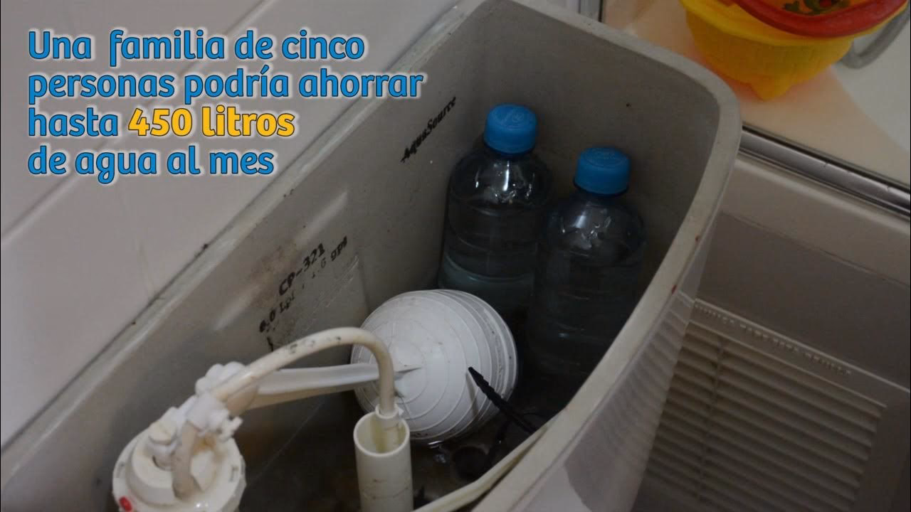 ¿Cómo ahorrar agua del inodoro?