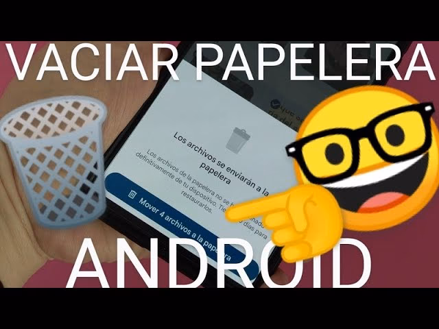 ¿Cómo vacíar la Papelera de reciclaje?