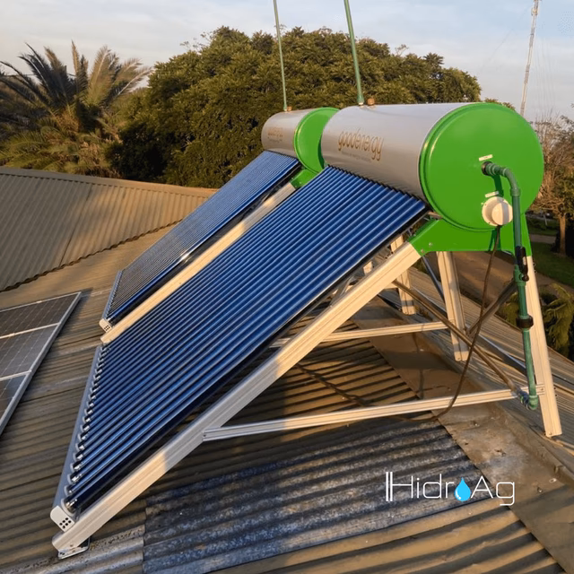 ¿Qué pasa si pongo agua fría en un termotanque solar?