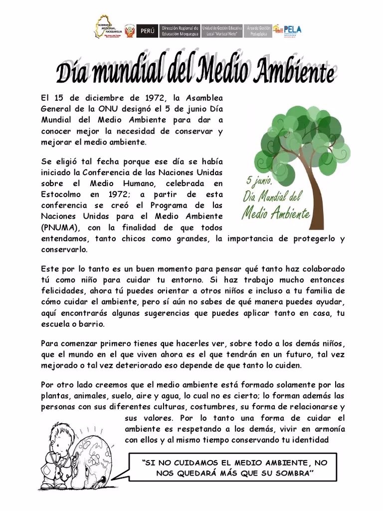¿Por qué el lector se informaba de un tema importante para el medio ambiente?