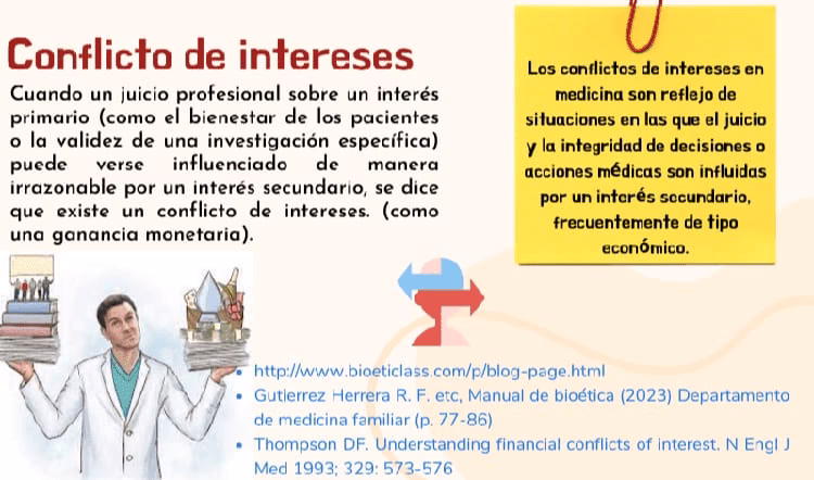 ¿Cuándo se presenta el informe de conflicto de interés?