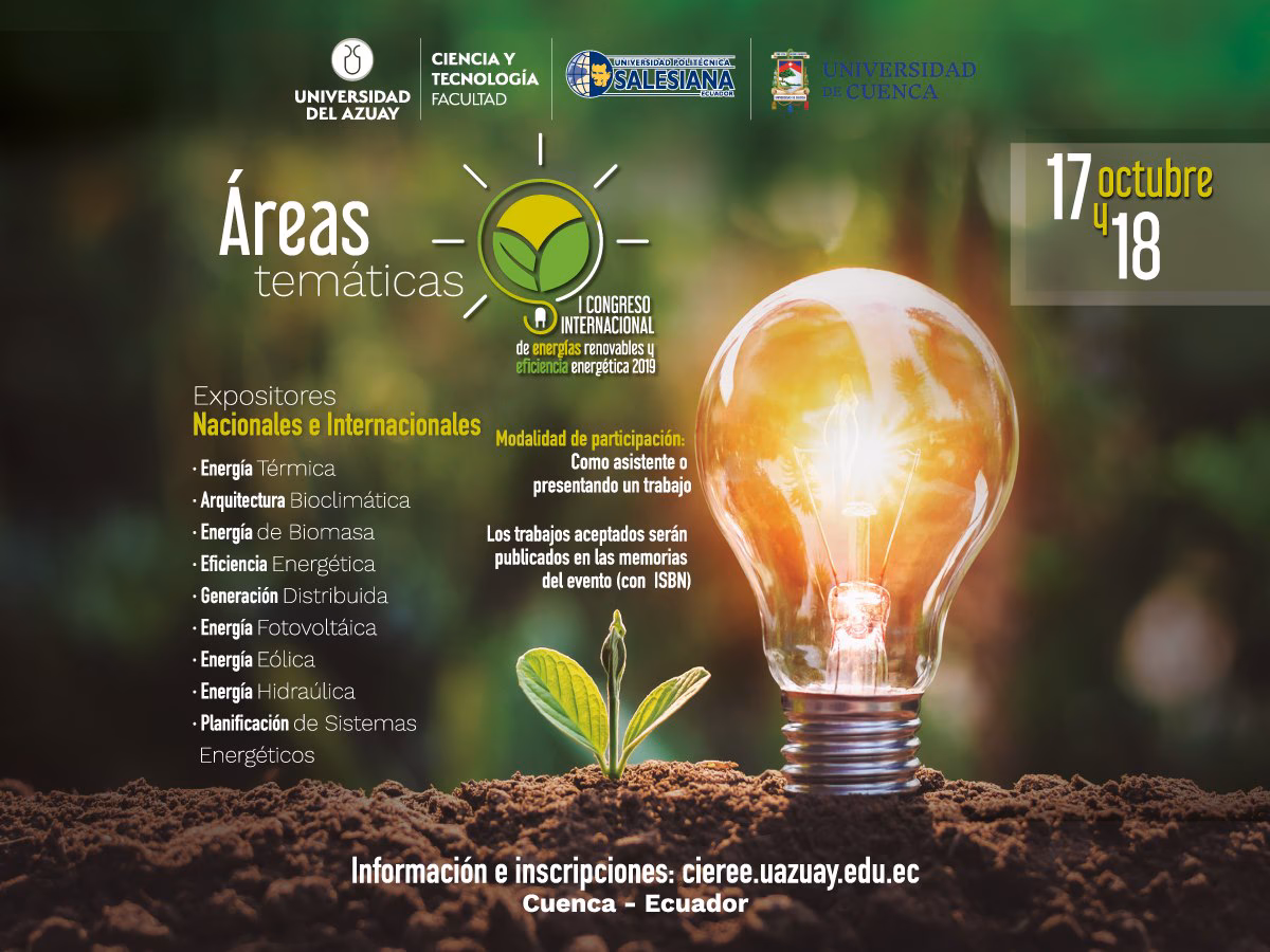 ¿Dónde se celebra el 60o Congreso Internacional de agua y energías renovables?