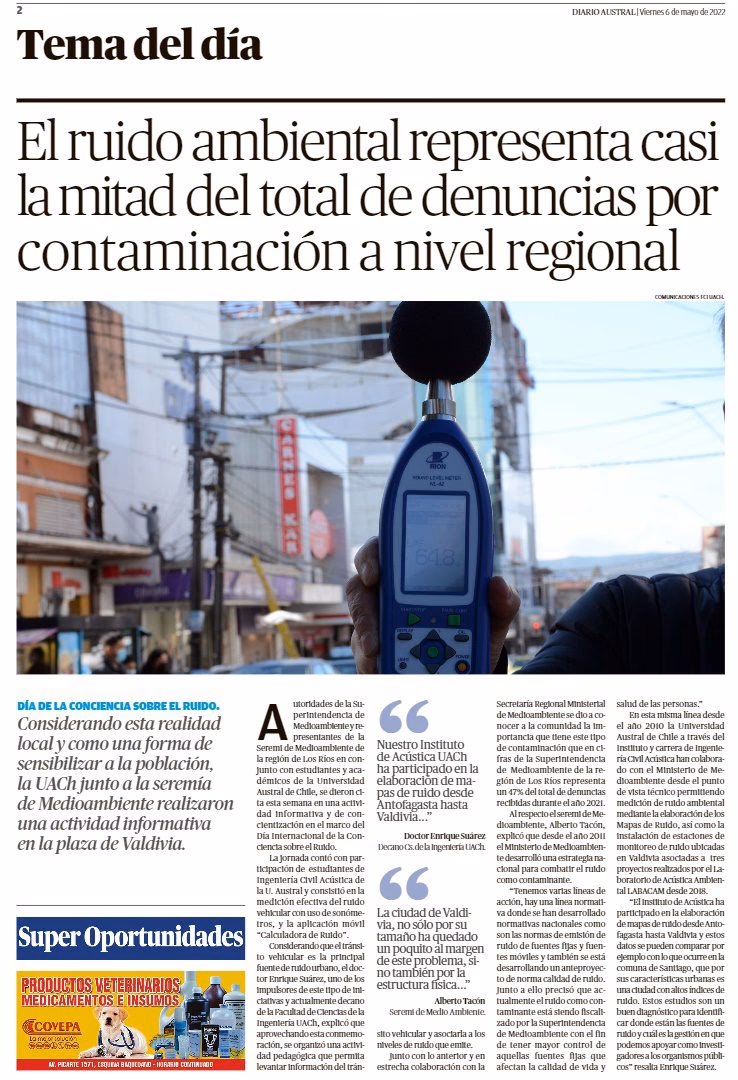 ¿Qué es la contaminación auditiva?