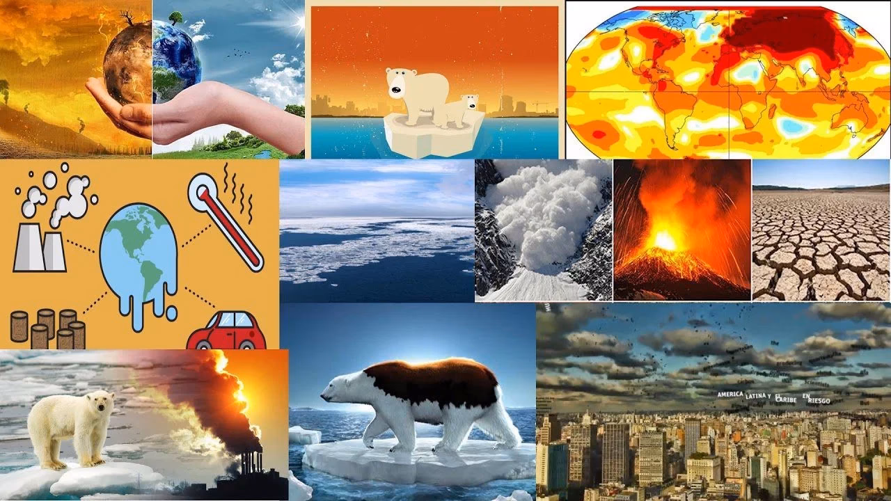¿Cómo hacer un collage sobre el calentamiento global?