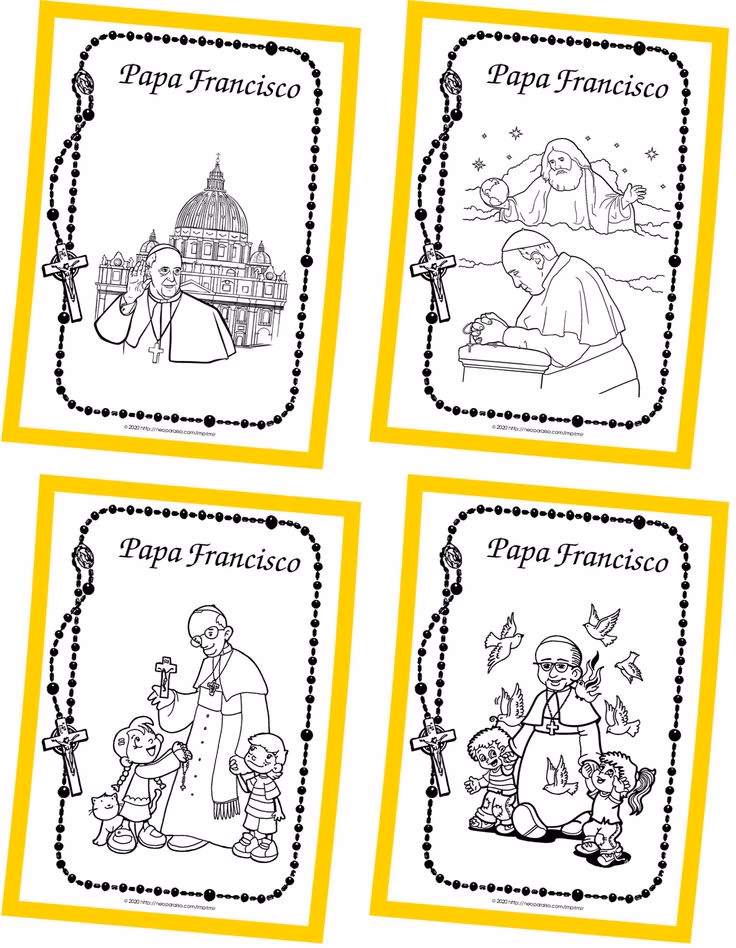 ¿Cuál es el estilo de las imágenes del papafrancisco?