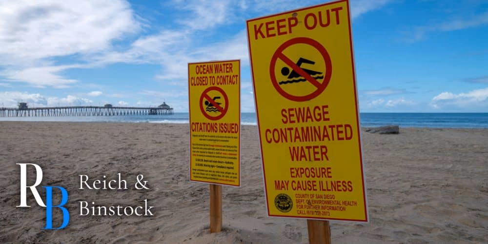 What are the risks of contaminated water?