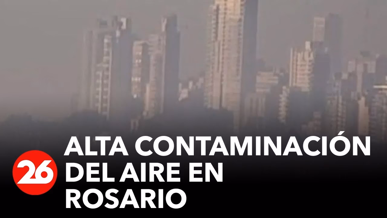 ¿Cuál es el índice de calidad del aire de Rosario?