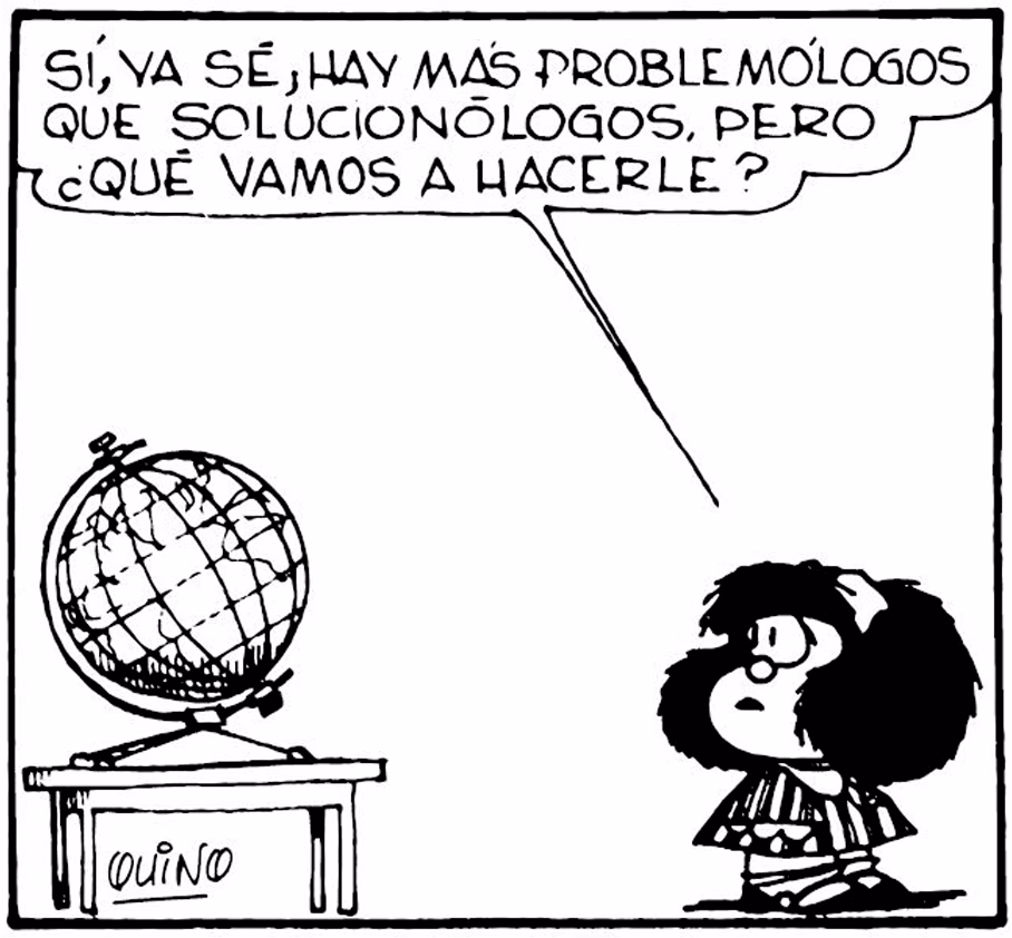 ¿Cómo luchar contra el cambio climático con Mafalda?