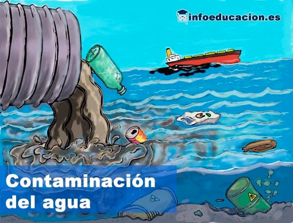 ¿Cómo afectan las actividades humanas la calidad del agua?