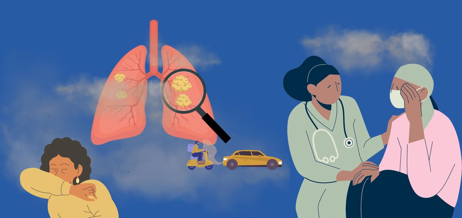 ¿Cómo afecta la contaminación del aire a la salud?