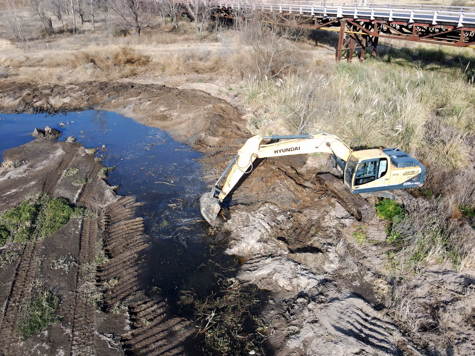 ¿Cuál es el estado de contaminación en el río Damas?