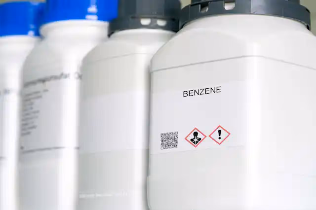 ¿Cuáles son los síntomas del benceno?