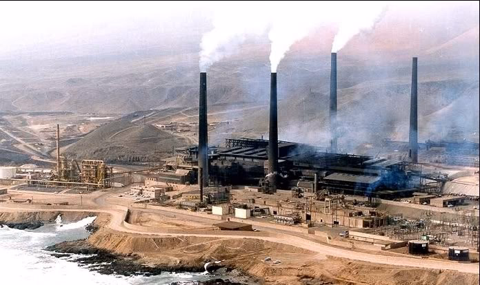 ¿Cuáles son las zonas con suelos más contaminados por la industria minera?