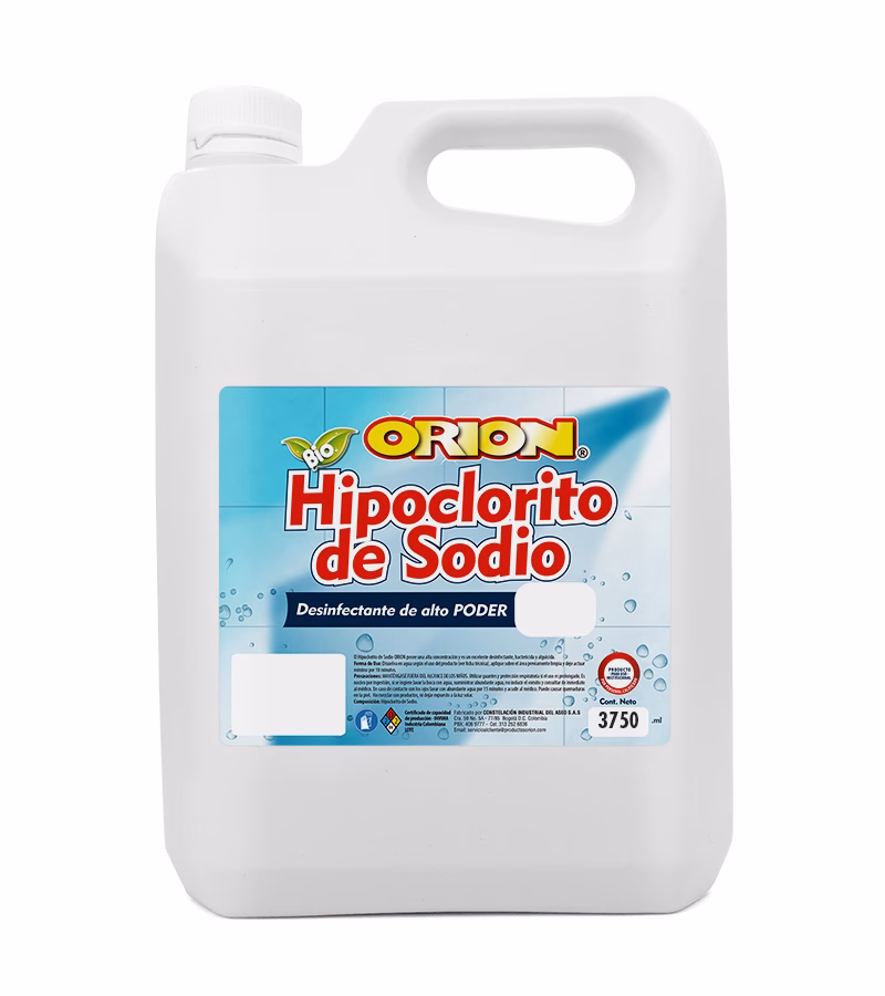 ¿Cómo afecta el hipoclorito de sodio al medio ambiente?