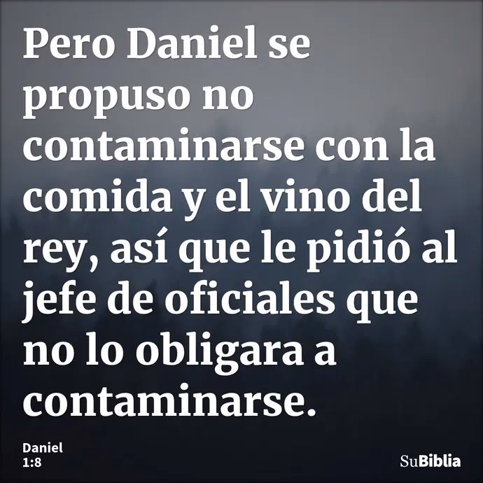 ¿Qué dice la Biblia sobre la contaminación moral?