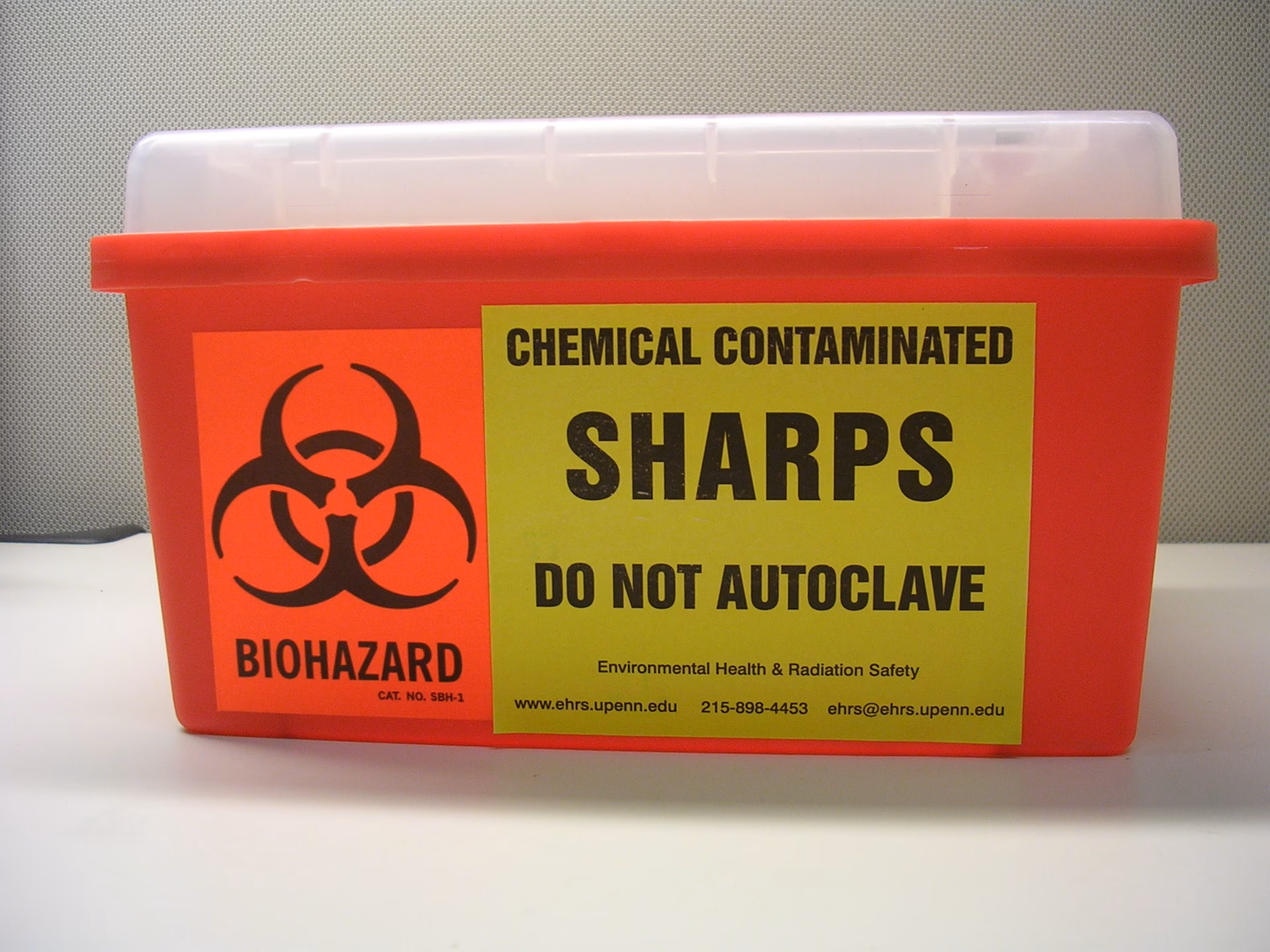 What if a sharp is a contaminated sharp?